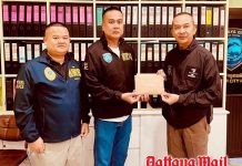 Pattaya Police reward investigators after solving major Australian suspect case