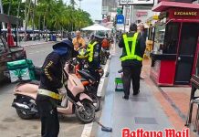 Pattaya reduces red-and-white curbs to create more beachfront parking