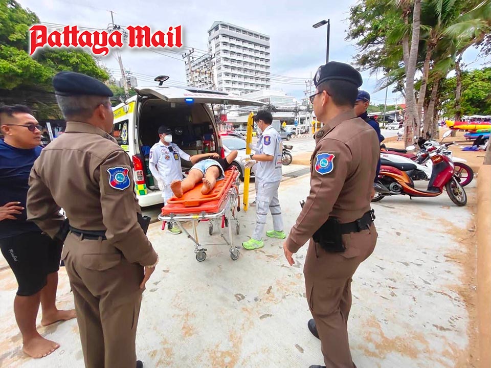 Chinese tourist safely brought ashore after falling ill during Pattaya sea trip