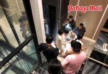 Chinese tourists rescued after getting trapped in Pattaya pool villa lift