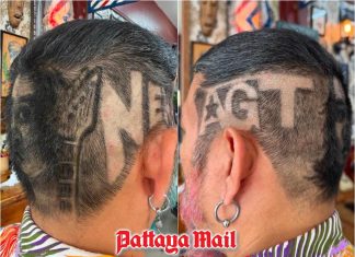 Fan shaves Phuket teen Nene’s face into his hair ahead of AGT final