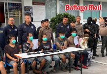 Huai Yai Police show tough action is paying off in gun and drug sweep
