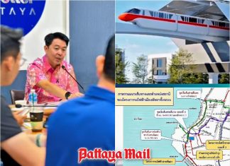 Pattaya pushes ahead with EIA for three light rail lines to tackle traffic