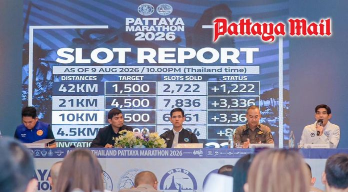 Pattaya Marathon set for September 26-27, city faces road closure concerns