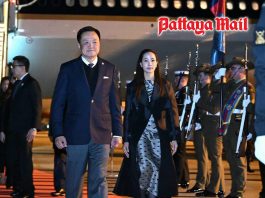 Thai PM Anutin and spouse arrive in Sydney for key Australia visit