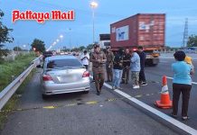 Missing Chonburi woman found dead in car, police probe firearm discovery