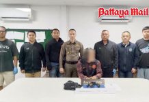 Bangkok rider arrested after firing gun into air to show neighbors he had one