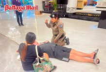 British tourist refuses treatment after Pattaya fall until police step in