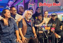 Pattaya rock legends unite to celebrate Guitar King Lam Morrison’s birthday