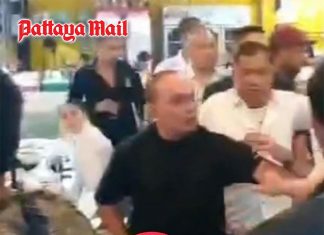 Man surrenders after stabbing police officer at party in Bangkok