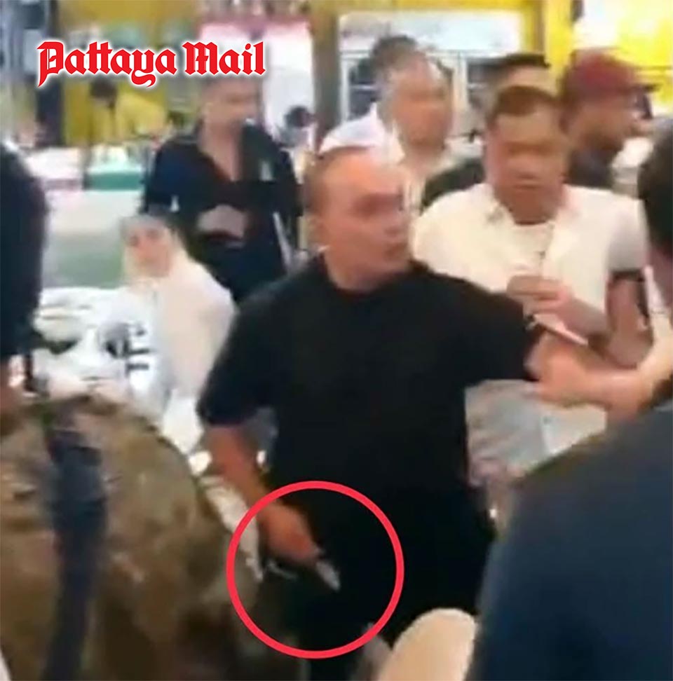 Man surrenders after 191 officer stabbed at Bangkok’s Lat Phrao party