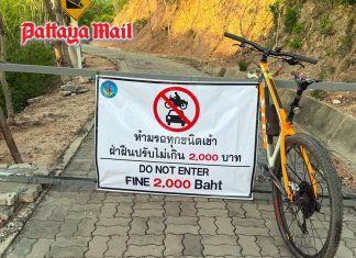 Pattaya closes Koh Larn viewpoint road after tourist death