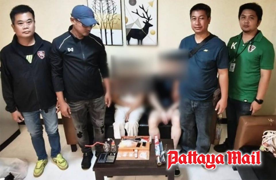 Chinese man, Thai woman nabbed with drugs at Bangkok hotel, overstay exposed