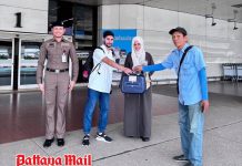 Dubai tourists reunited with bag after leaving it in Don Mueang Airport taxi