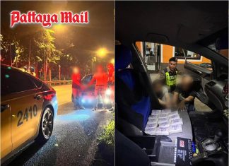 Suspicious driving tips police to 40,000 meth pills in Chumphon