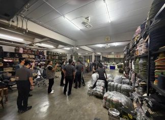 Counterfeit brand goods worth 20 million baht seized in Bangkok
