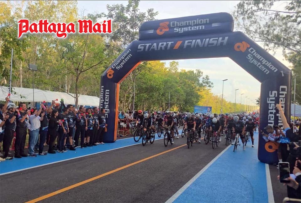Over 500 cyclists hit the road in East Pattaya health ride