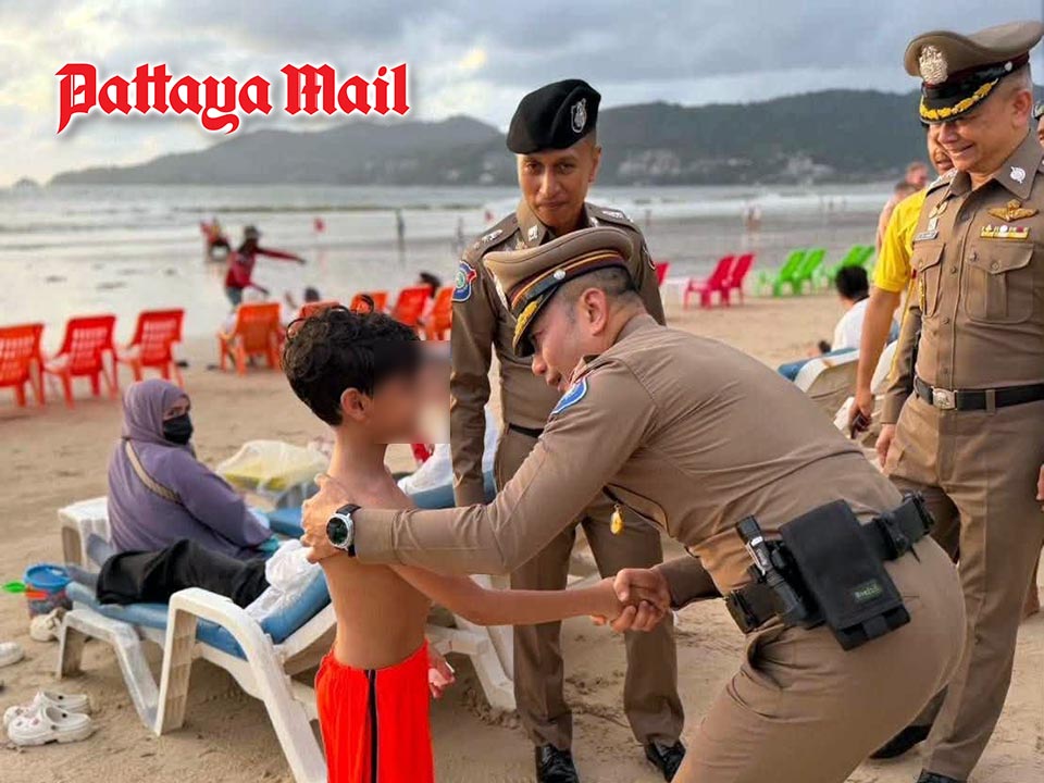 Patong Beach gets a tourist safety push as police hit the sand