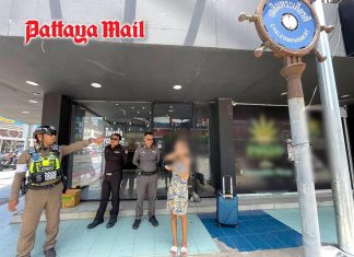 Pattaya officials intervene before homeless woman hurts herself or others