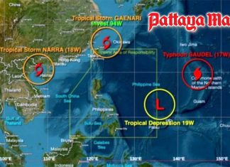Three Western Pacific storms form, no direct threat to Thailand