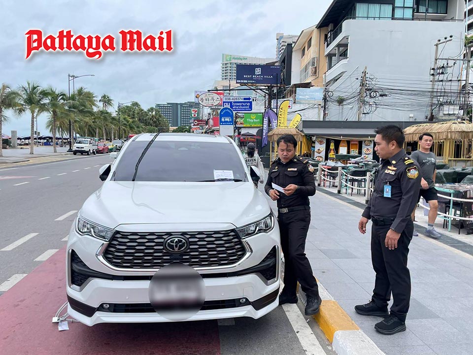 No excuses for tourists, Pattaya says no-parking rules are universal