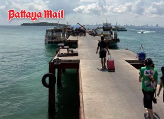 Temporary changes announced for Pattaya–Koh Larn boat routes