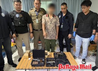 Thailand’s Cyber Police trace LINE ammunition network, arrest suspect in condo raid