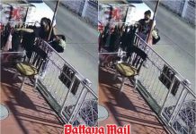 Pattaya homeowner puzzled after woman steals clothes from front yard
