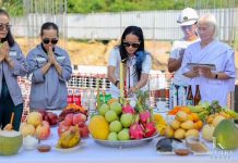 The Riviera Santa Monica honours Thai tradition as construction advances in Jomtien