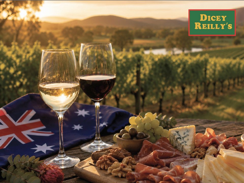 Sip down under at Dicey Reilly’s 25 September
