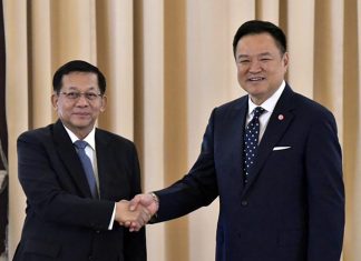 Thailand, Myanmar sign three MOUs, set $12 billion trade goal