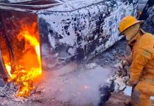 Laos-bound van crashes and burns in Kalasin, killing 2 and injuring 12
