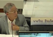 Thai lawmaker confronts education official after laughter disrupts budget debate