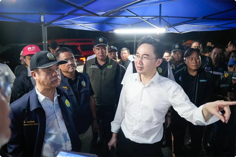 Thai officials inspect Nan floods after 277mm rainfall triggers flash floods