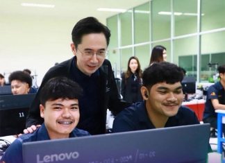 Songkhla University puts flood warning and robotics technology on display