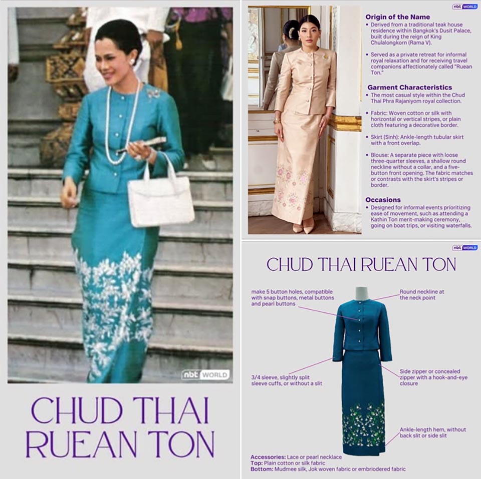 Chud Thai Ruean Ton brings timeless Thai elegance to everyday wear