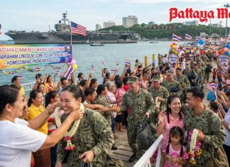 5,000 US sailors set to flood Pattaya as city braces for spending surge