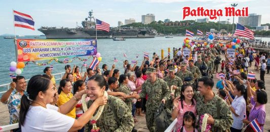 5,000 US sailors set to flood Pattaya as city braces for spending surge