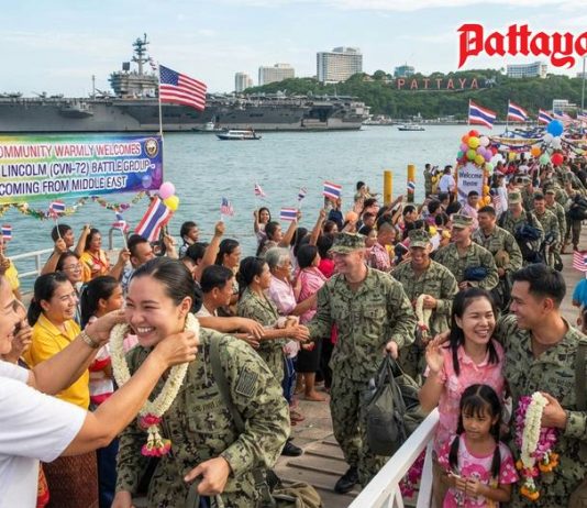 5,000 US sailors set to flood Pattaya as city braces for spending surge