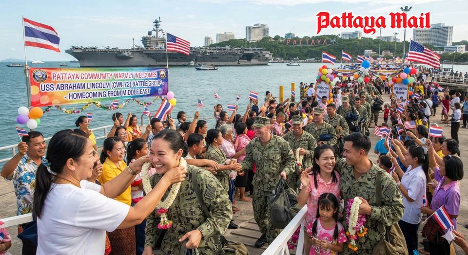 5,000 US sailors set to flood Pattaya as city braces for spending surge