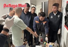 American man arrested after secret drug lab found in Pattaya home