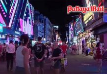 First night sees US sailors scout Pattaya before the crowds arrive