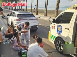 Sand, darkness and a 90-minute wait expose Pattaya safety concerns