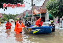 Banglamung hit by worst flooding in 30 years, three communities inundated