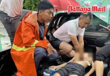 Floodwater hides deadly electrical danger in Bangkok