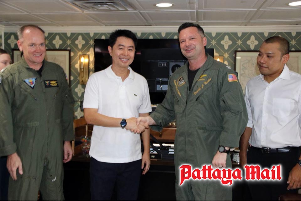 Pattaya Mayor joins Chonburi in warm farewell to USS Abraham Lincoln