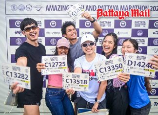 Over 21,000 runners flood into Pattaya for marathon weekend despite rain threat