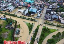 Rayong flooding closes Sukhumvit Route 3 through Klaeng