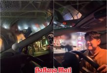 Bangkok motorist warns after man throws away coins for wiping car