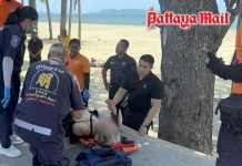 British tourist, 70, attacked on Jomtien Beach, Thai man arrested after chase